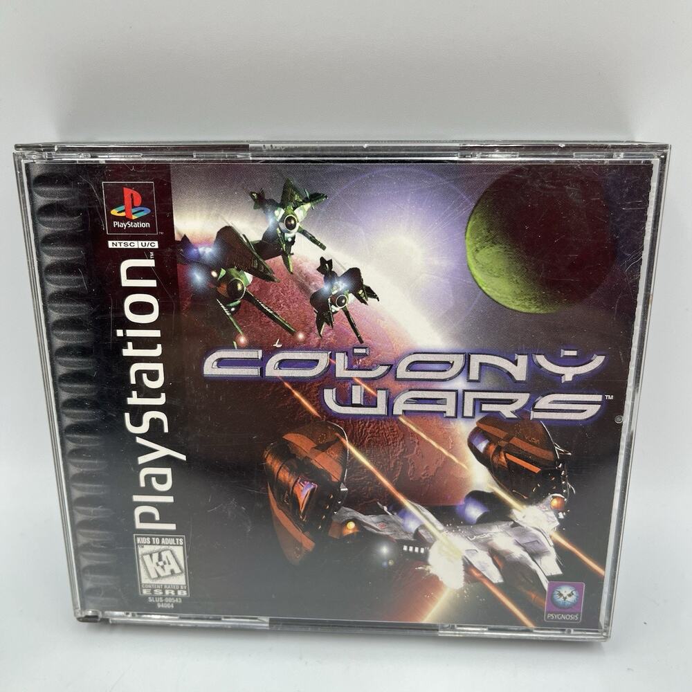 Colony Wars (Sony PlayStation 1, 1997) Tested